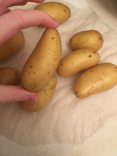Aardappels met dunne schil