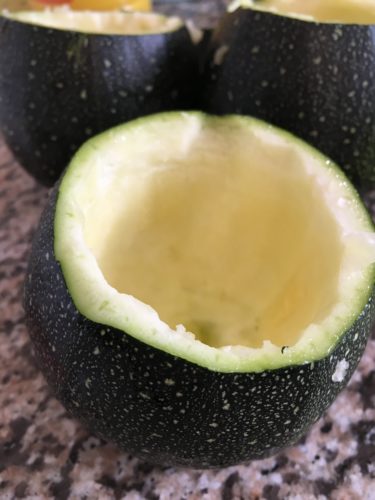 Ronde courgette